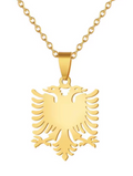 Albanischer Adler Autoanhänger